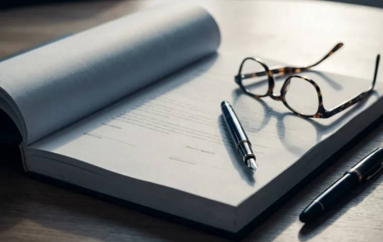 Contrat ouvert à la page de signature, garantie d’actif et de passif d’une cession