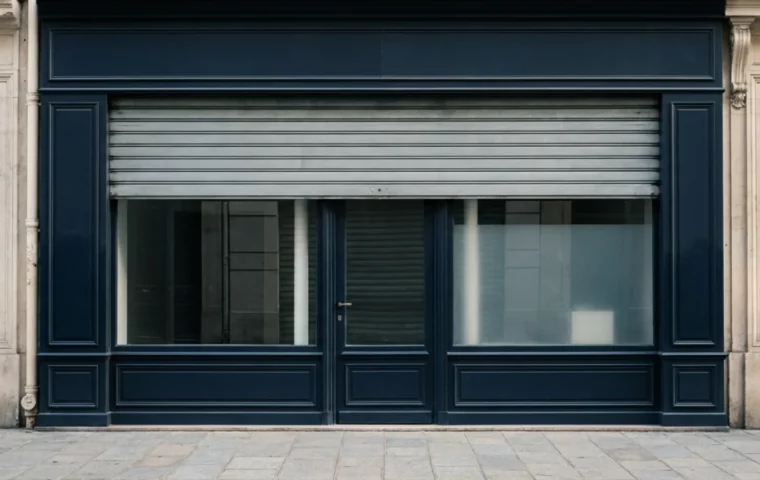 Devanture d’un commerce de centre-ville, plus-value de cession d’un fonds de commerce